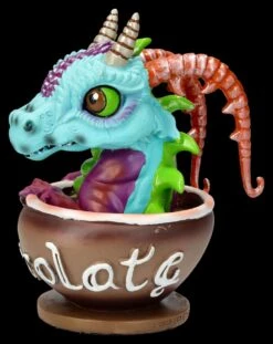 Drachenfigur In Tasse - Heiße Schokolade Mit Rupert -Figurenmodell Geschäft 2D FS26715 Drachenfigur in Tasse Heie Schokolade mit Rupert 7 1280x1280