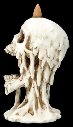 Rückfluss-Räucherhalter - Schmelzender Totenkopf -Figurenmodell Geschäft 2D FS26741 Ruckfluss Raucherhalter Schmelzender Totenkopf 2 1280x1280