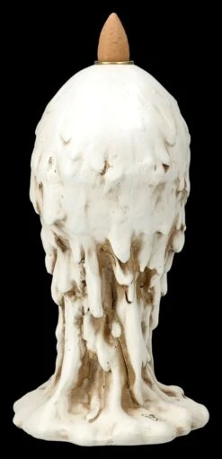 Rückfluss-Räucherhalter - Schmelzender Totenkopf -Figurenmodell Geschäft 2D FS26741 Ruckfluss Raucherhalter Schmelzender Totenkopf 3 1280x1280