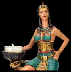 Teelichthalter - Ägyptische Priesterin Mit Kobra -Figurenmodell Geschäft 2D FS26745 Teelichhalter Agyptische Priesterin mit Kobra 9 1280x1280