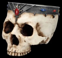 Totenkopf Schale Oder Blumentopf - Königlicher Schädel -Figurenmodell Geschäft 2D FS26770 Totenkopf Blumentopf Koniglicher Schadel 6 1280x1280
