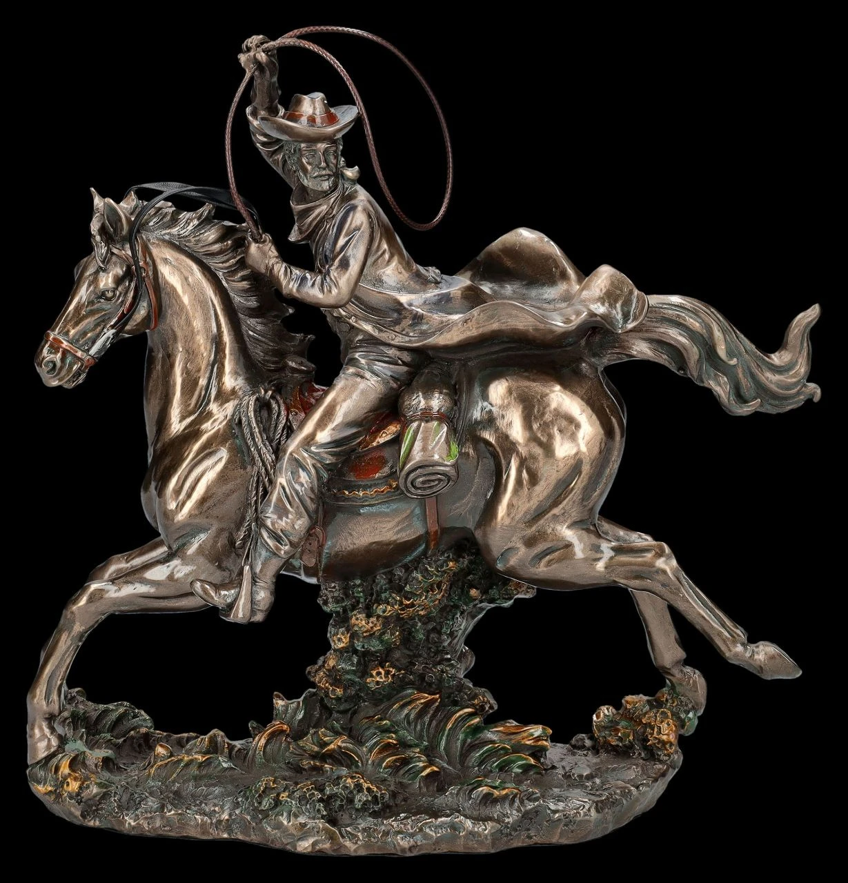 Cowboy Figur Reitend Mit Lasso 3 Cowboy Figur Reitend Mit Lasso