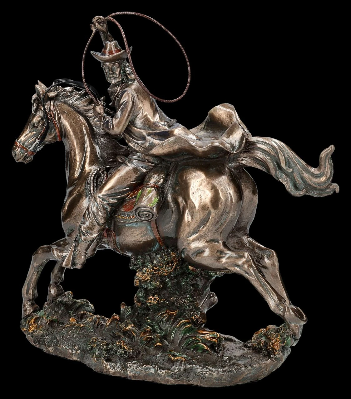 Cowboy Figur Reitend Mit Lasso 8 Cowboy Figur Reitend Mit Lasso – Bild 6