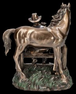 Cowboy Figur Mit Pferd Bei Der Rast -Figurenmodell Geschäft 2D FS26784 Cowboy Figur mitPferd bei der Rast 4 1280x1280