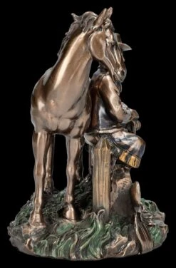 Cowboy Figur Mit Pferd Bei Der Rast -Figurenmodell Geschäft 2D FS26784 Cowboy Figur mitPferd bei der Rast 5 1280x1280