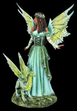 Elfen Figur Mit Drache - Jewel Of The Forest By Amy Brown -Figurenmodell Geschäft 2D FS26785 Elfen Figur mit Drache Jewel of the Forest by Amy Brown 6 1280x1280