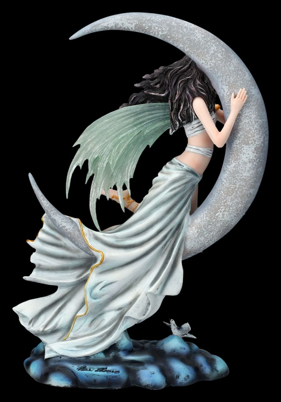 Elfen Figur Mit Mond - Moon Lullaby By Nene Thomas 5 Elfen Figur Mit Mond - Moon Lullaby By Nene Thomas – Bild 3