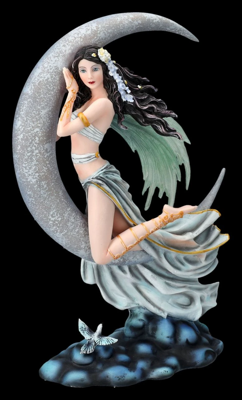 Elfen Figur Mit Mond - Moon Lullaby By Nene Thomas 4 Elfen Figur Mit Mond - Moon Lullaby By Nene Thomas – Bild 2