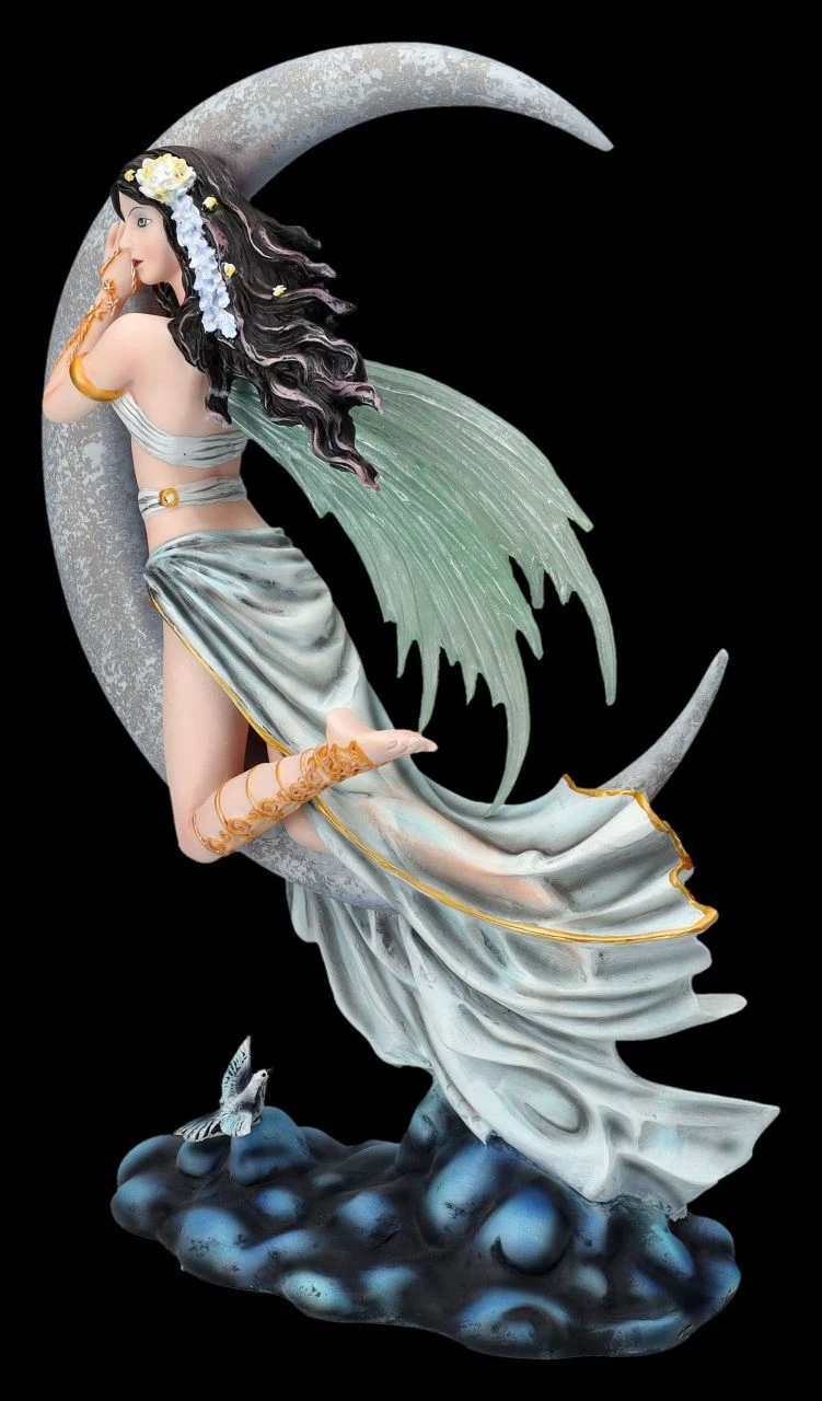 Elfen Figur Mit Mond - Moon Lullaby By Nene Thomas 6 Elfen Figur Mit Mond - Moon Lullaby By Nene Thomas – Bild 4