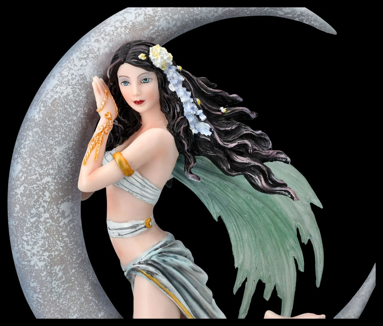 Elfen Figur Mit Mond - Moon Lullaby By Nene Thomas 7 Elfen Figur Mit Mond - Moon Lullaby By Nene Thomas – Bild 5