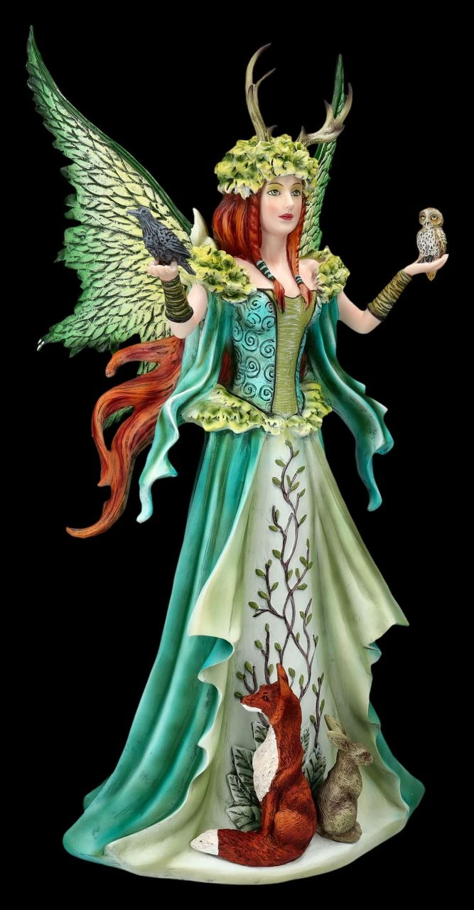 Elfen Figur Mit Tieren - Caretaker By Amy Brown 4 Elfen Figur Mit Tieren - Caretaker By Amy Brown – Bild 2