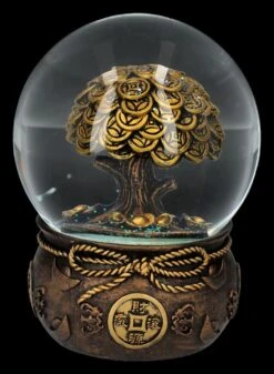Schneekugel Feng Shui - Geldbaum -Figurenmodell Geschäft 2D FS26798 Schneekugel FEng Shui Geldbaum 1 1280x1280
