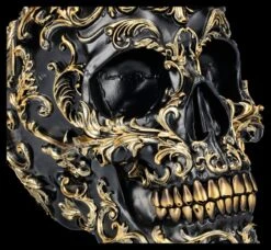 NEMESIS NOW Totenkopf Figur Schwarz-gold - Renaissance 17 NEMESIS NOW Totenkopf Figur Schwarz-gold - Renaissance -Figurenmodell Geschäft 2D FS26803 Totenkopf Figur schwarz gold Renaissance 7 1280x1280