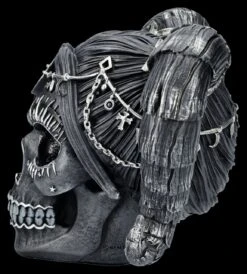 NEMESIS NOW Totenkopf Figur - Drop Dead Gorgeous - Solve And Coagula -Figurenmodell Geschäft 2D FS26805 Totenkopf Figur Drop Dead Gorgeous Solve and Coagula 2 1280x1280