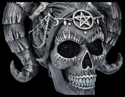 NEMESIS NOW Totenkopf Figur - Drop Dead Gorgeous - Solve And Coagula -Figurenmodell Geschäft 2D FS26805 Totenkopf Figur Drop Dead Gorgeous Solve and Coagula 8 1280x1280