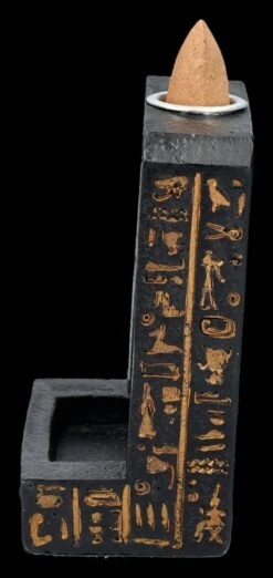 Rückfluss-Räucherhalter - Bastet Hieroglyphen -Figurenmodell Geschäft 2D FS26824 RuckflussRaucherhalter Bastet Hieroglyphen 2 1280x1280
