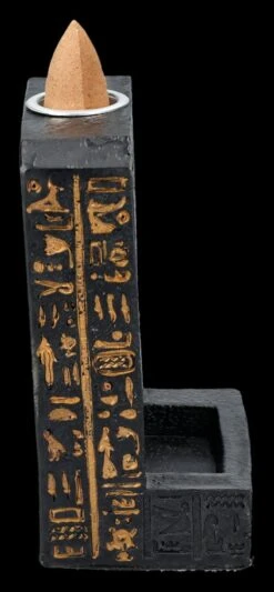 Rückfluss-Räucherhalter - Bastet Hieroglyphen -Figurenmodell Geschäft 2D FS26824 RuckflussRaucherhalter Bastet Hieroglyphen 4 1280x1280