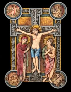 Wandrelief - Weingarten Kruzifix Mit Jesus