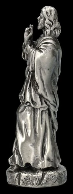 Heiligenfigur Zinn - Gesegnetes Herz Jesu -Figurenmodell Geschäft 2D FS26864 Heiligenfigur zinn GEsegnetes Herz Jesu 3 1280x1280