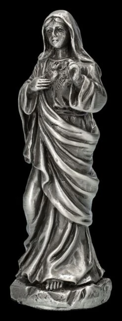 Heiligenfigur Zinn - Unbeflecktes Herz Mariä -Figurenmodell Geschäft 2D FS26865 Heiligenfigur Zinn Unbeflecktes Herz Maria 6 1280x1280