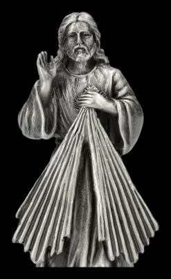 Heiligenfigur Zinn - Jesus Göttliche Barmherzigkeit -Figurenmodell Geschäft 2D FS26866 Heiligenfigur Zinn Jesus Gottliche Barmherzigkeit 7 1280x1280