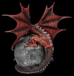 Spiral Drache & Totenkopf Schatulle - Serpent Infection -Figurenmodell Geschäft 2D FS26890 Drache Totenkopf Schatulle Serpent Infection 3 1280x1280