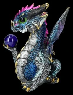 Drachen Figur Blau - Orb Hoard -Figurenmodell Geschäft 2D FS26902 Drachen Figur balu Orb Hoard 3 1280x1280
