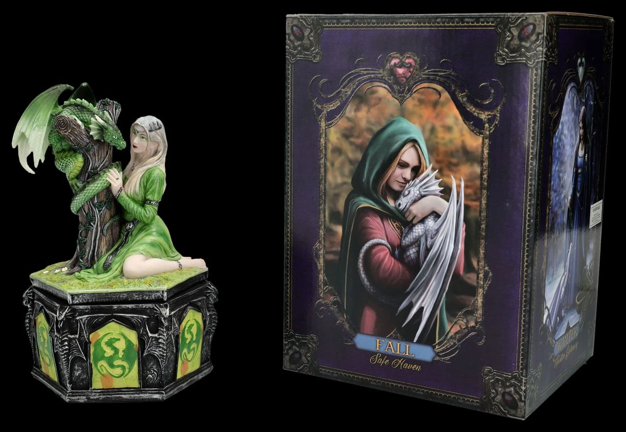 Schatulle Anne Stokes - Dragon Friendship Sommer 5 Schatulle Anne Stokes - Dragon Friendship Sommer – Bild 3