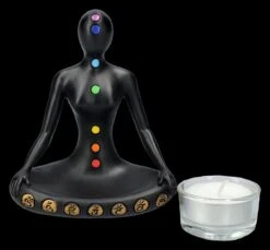 Teelichthalter - Chakra Yoga -Figurenmodell Geschäft 2D FS26922 Teelichthalter Chakra Yoga 7 1280x1280