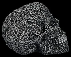 Totenkopf Figur - Silberne Ketten -Figurenmodell Geschäft 2D FS26932 Totenkopf Figur Silberne Ketten 4 1280x1280