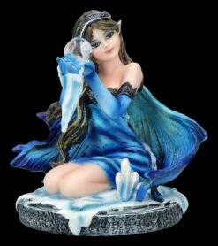Elfen Figur Klein Blau - Winara Winter Fee -Figurenmodell Geschäft 2D FS26955 Elfen Figur klein blau Winara Winter Fee 6 1280x1280