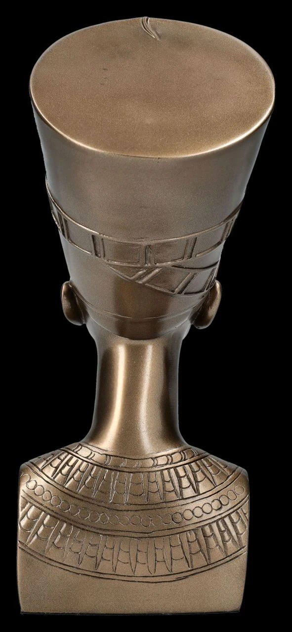 Nofretete Büste - Bronziert 6 Nofretete Büste - Bronziert – Bild 4