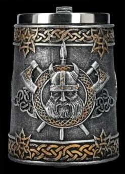 Krug Wikinger - Kriegskrug Mit Äxten -Figurenmodell Geschäft 2D FS27053 Krug Wikinger Kriegskrug mit Axten 4BSfc5b6PfbetI 1280x1280