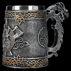 Krug Wikinger - Kriegskrug Mit Äxten -Figurenmodell Geschäft 2D FS27053 Krug Wikinger Kriegskrug mit Axten 59sT3qKnmYgCoc 1280x1280