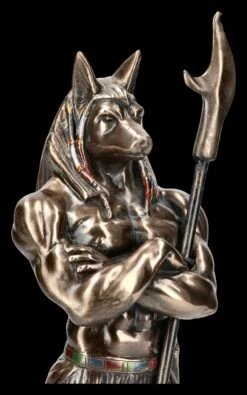 Anubis Figur Als Krieger - Bronziert -Figurenmodell Geschäft 2D KS3206 Anubis Figur als Krieger bronziert 2 1280x1280