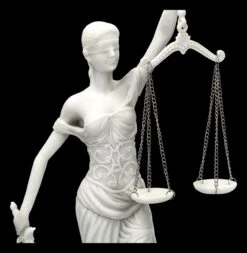 Justitia Figur Weiß -Figurenmodell Geschäft 2D KS4128 Justitia Figur weiss 2 1280x1280