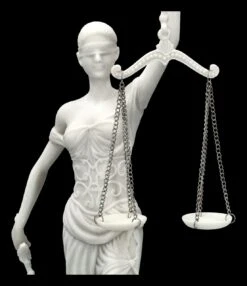 Justitia Figur Weiß -Figurenmodell Geschäft 2D KS4128 Justitia Figur weiss 3 1280x1280