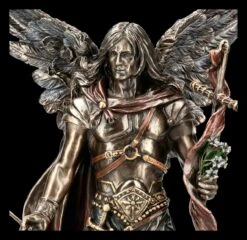 Erzengel Gabriel Figur Mit Stab Und Trompete -Figurenmodell Geschäft 2D KS5207 Erzengel Gabriel Figur mit Stab und Trompete 3 1280x1280