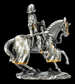 Zinn Ritter Figur - Deutscher Mit Axt Und Pferd -Figurenmodell Geschäft 2D KS5566 Zinn Ritter Figur Deutscher mit Axt und Pferd 1 1280x1280