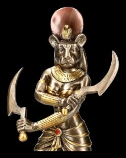 Sachmet Figur - Ägyptische Göttin - Bronziert -Figurenmodell Geschäft 2D KS5750 Sachmet Figur Aegyptische Goettin bronziert 3 1280x1280