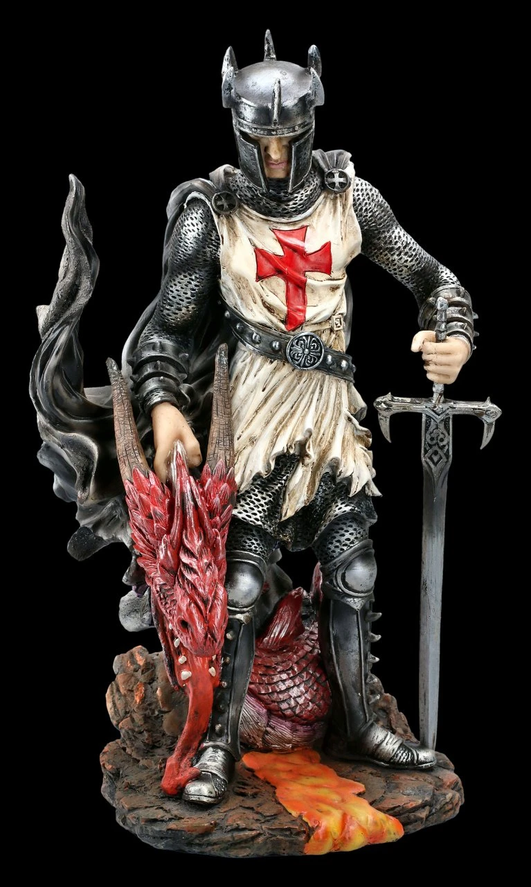 Kreuzritter Figur - Dragon Crusade St. Georg 4 Kreuzritter Figur - Dragon Crusade St. Georg – Bild 2