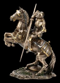 Ritter Figur - Auf Streitpferd Mit Lanze -Figurenmodell Geschäft 2D KS6973 Ritter Figur auf Streitpferd mit Lanze 1 1280x1280