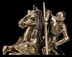 Ritter Figur - Auf Streitpferd Mit Lanze -Figurenmodell Geschäft 2D KS6973 Ritter Figur auf Streitpferd mit Lanze 2 1280x1280