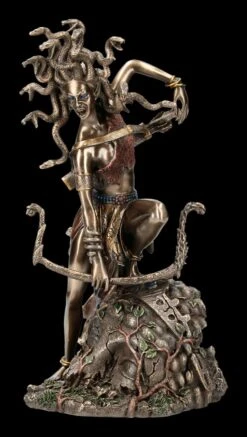 Medusa Mit Bogen Im Kampf - Götter Figur