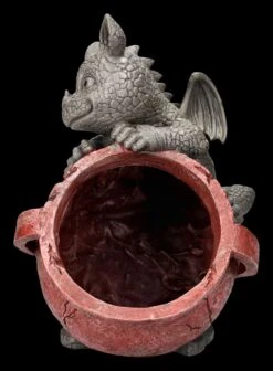 Garten Figur - Drache Auf Blumentopf Links -Figurenmodell Geschäft 2D ML7679 Ersatzbilder 2 1280x1280