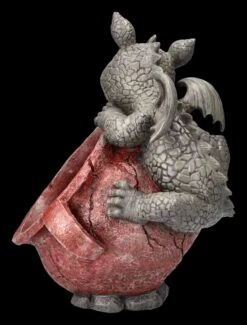 Garten Figur - Drache Auf Blumentopf Links -Figurenmodell Geschäft 2D ML7679 Ersatzbilder 3 1280x1280