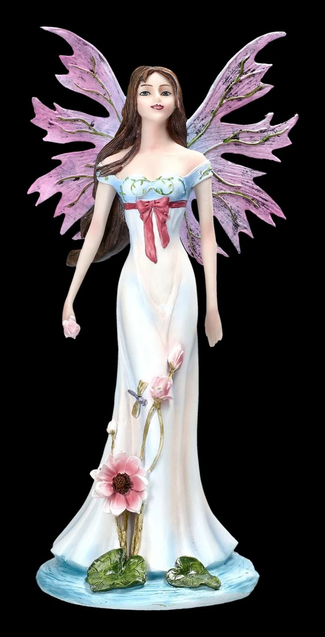 Elfen Figur - Fauna Mit Rosa Flügeln 4 Elfen Figur - Fauna Mit Rosa Flügeln – Bild 2