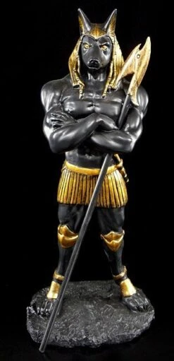 Anubis Figur Als Krieger