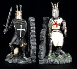 Buchstützen Paar Ritter