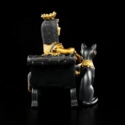 Kleopatra Figur Mit Bastet -Figurenmodell Geschäft 4397 3 cleopatra figurine 3 1280x1280
